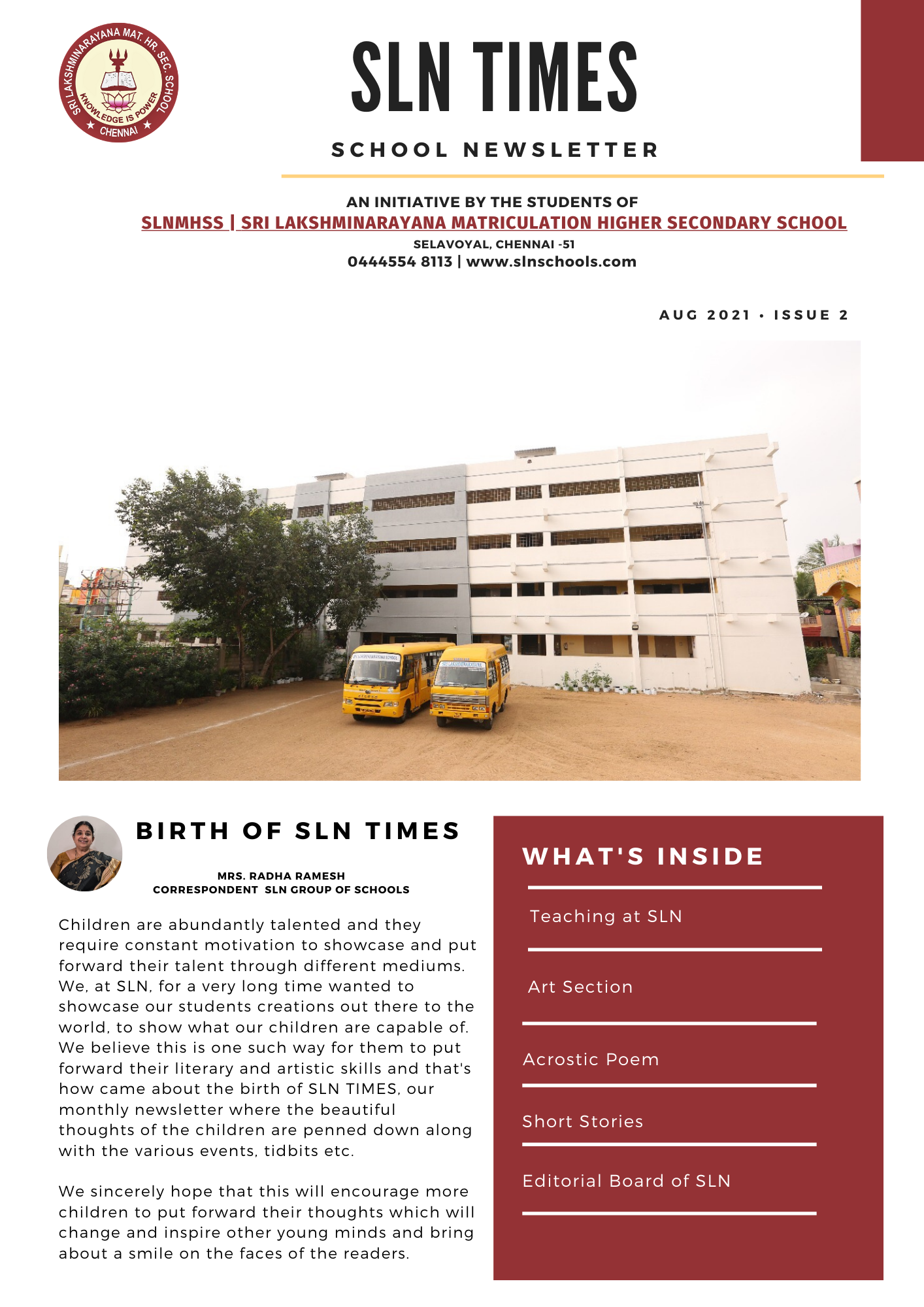SLN TIMES - ISSUE 2